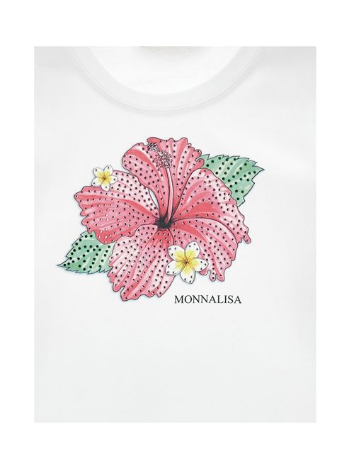 T-shirt, bambina, logata. MONNALISA | 19H631 80040099